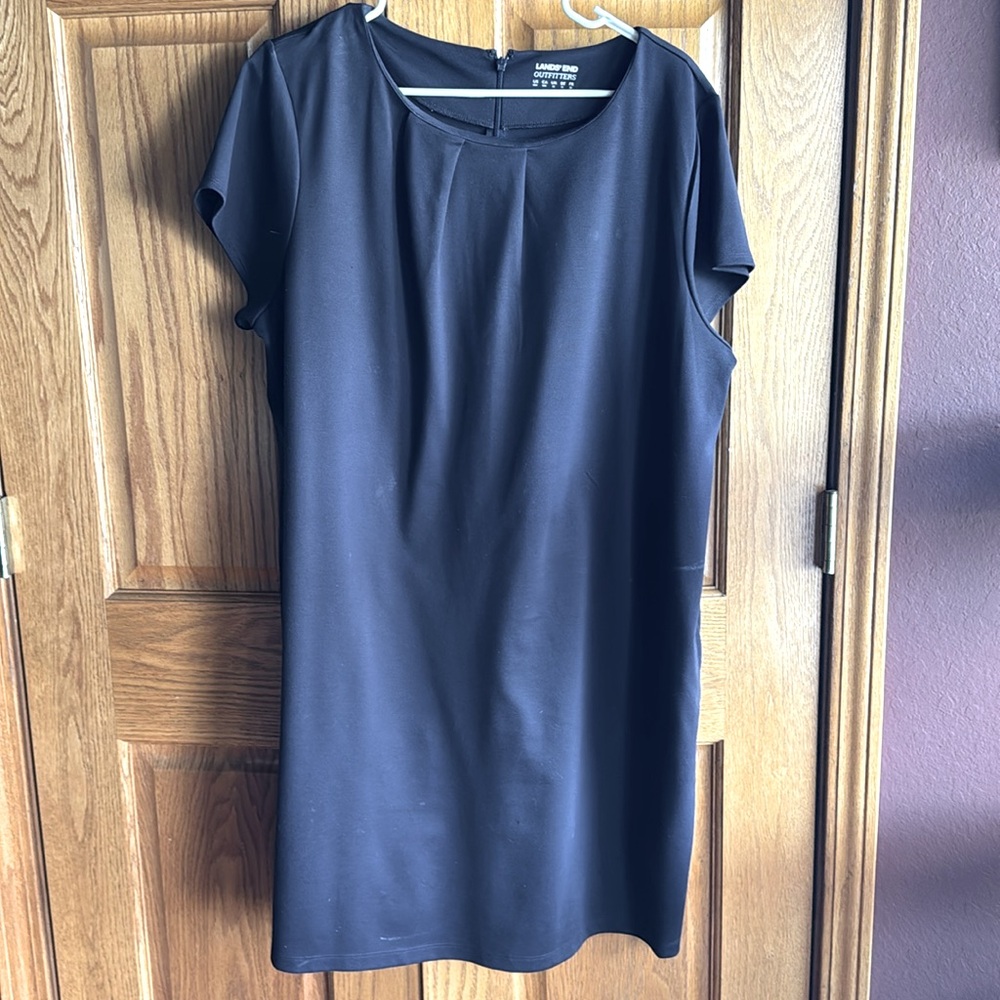 Lands End Navy dress 18W size